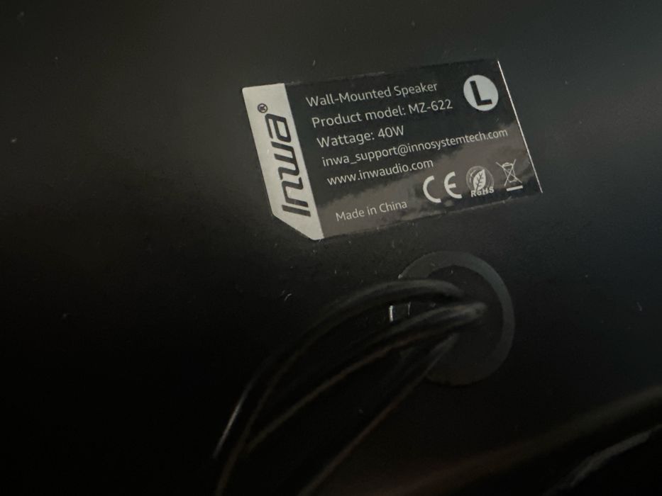 Настінні Bluetooth-колонки Inwa MZ-622