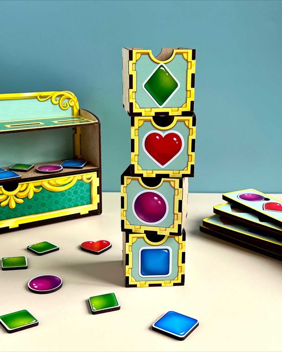Edukacyjna gra sorter «Kształty»