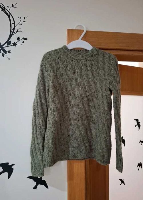 Camisola de lã vintage criança