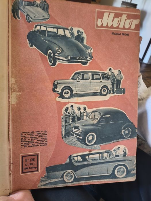 Motor 1957 czasopisma