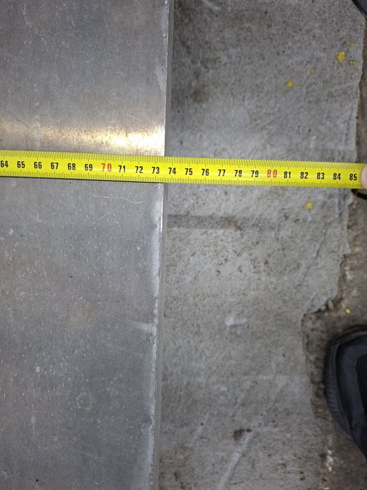 Алюмінієва плита 2024 Т351 (аналог Д16Т) 60х875х730