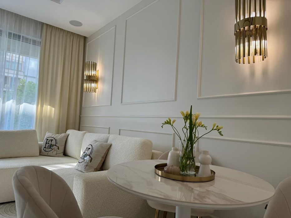 Gdańsk Brzezno przy plaży z ogrodem Polsat Plus Arena