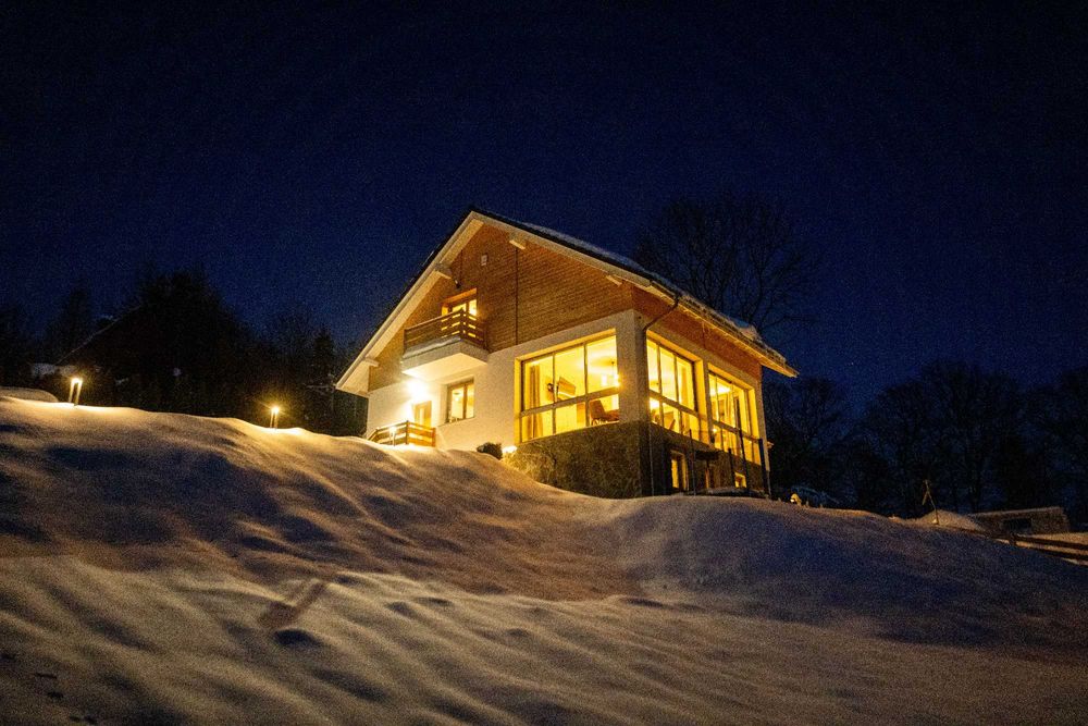 Domek dom w górach JACUZZI SAUNA WIDOK Brenna do 12 os + dzieci