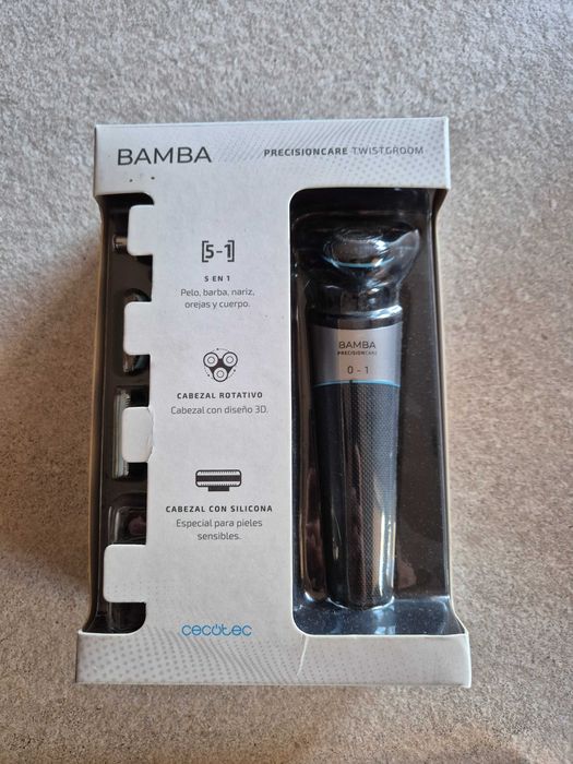 Cecotec Wielofunkcyjna maszynka do golenia 5 w 1 Bamba PrecisionCare