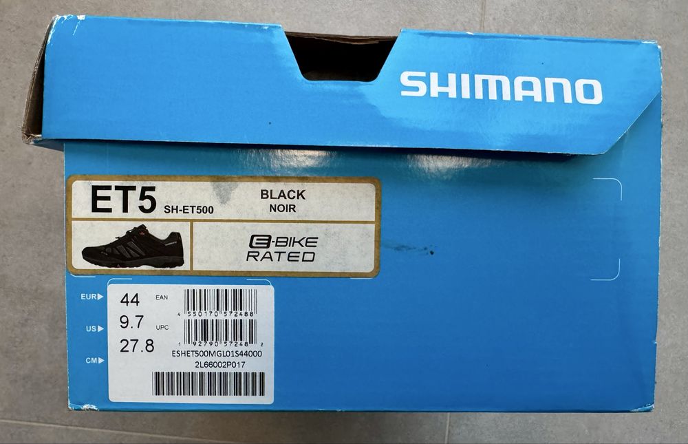 Buty rowerowe Shimano SH-ET500 rozm 44 (27,8cm)