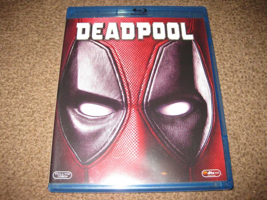 Blu-Ray "Deadpool" com Ryan Reynolds
