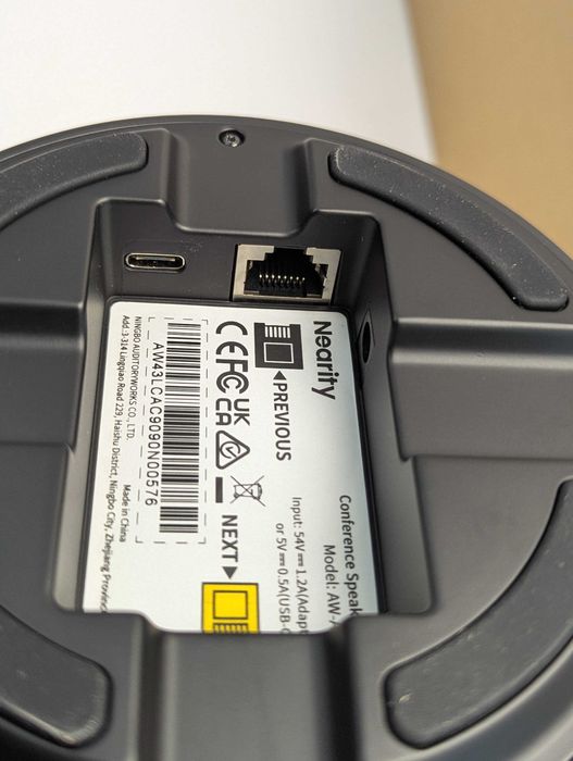 Конференц-колонка спікерфон NEARITY A20S USB-спікерфон з 8 мікрофонами