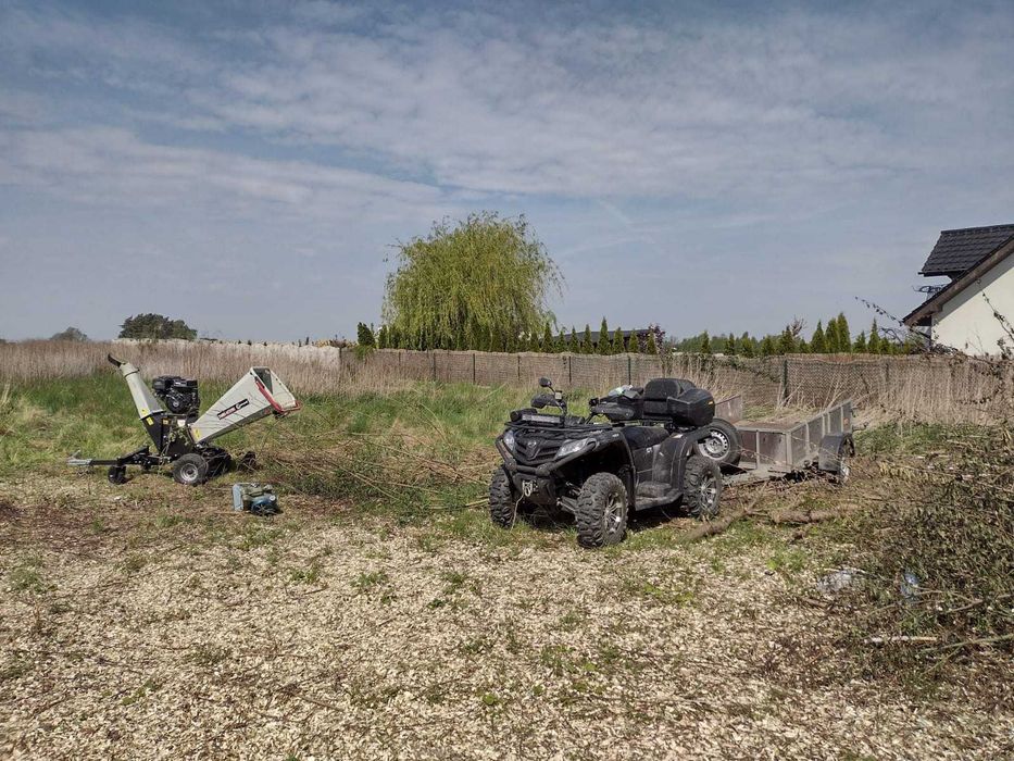 Porządkowanie działek wykaszanie glebogryzarka separacyjna frezowanie