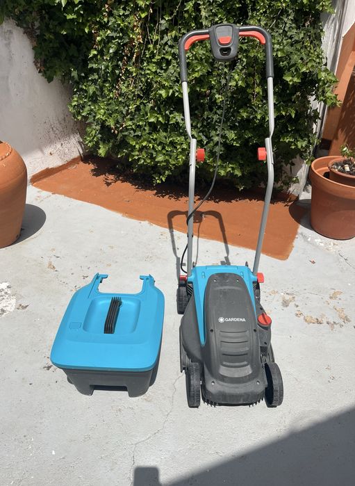 Maquina cortar relva gardena