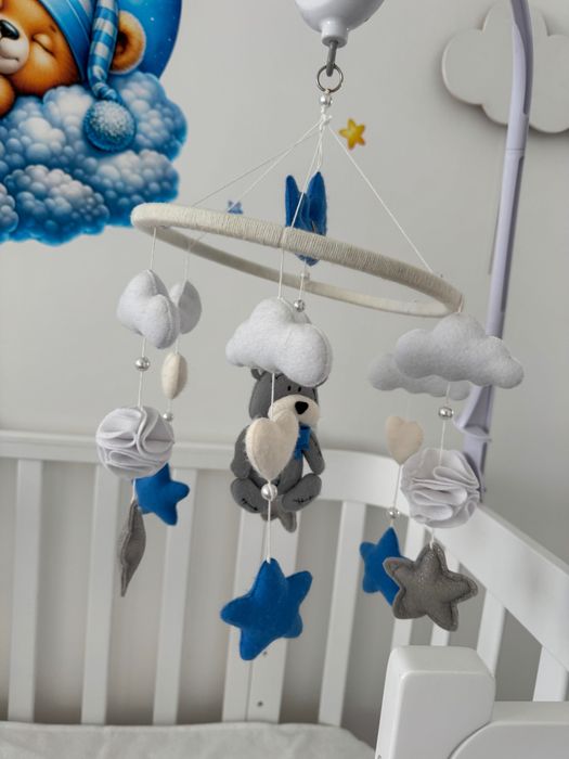 Мобіль дитячий Тедді ведмедик