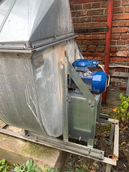 Вентилятор улитка алюминий  радиальный центробежный вытяжной приточный