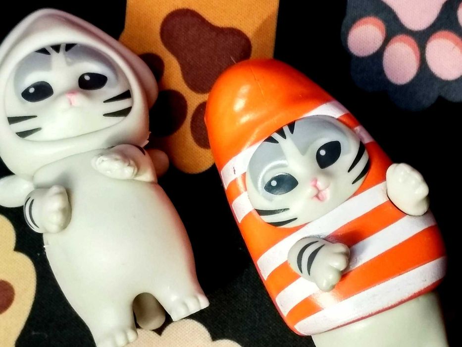 Колекційна фігурка "котик". Mofusand.