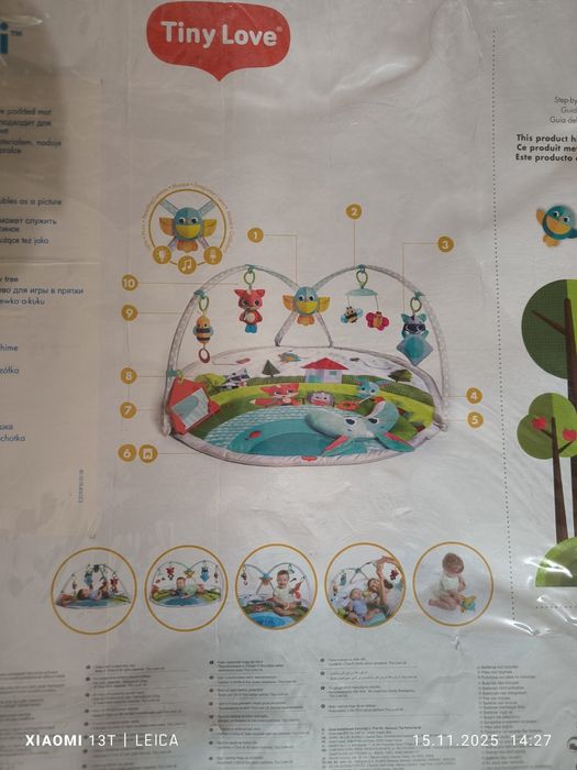 Розвивальний килимок із дугами Tiny Love Весела Поляна