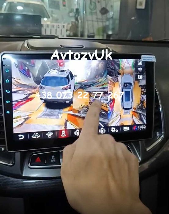 Магнитола CAPTIVA Chevrolet SILVERADO Tesla Каптива CarPlay Android 16