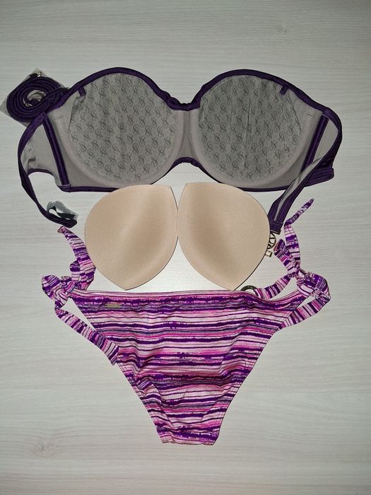 Новий купальник Victoria’s Secret VSX топ 34D, плавки XS