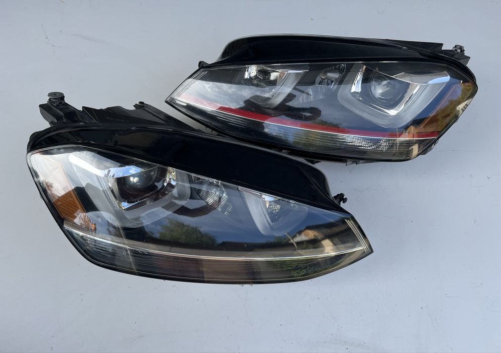 Фара права ліва Volkswagen vw golf VII 7 2014 2015 2016 2017 америка біксенон