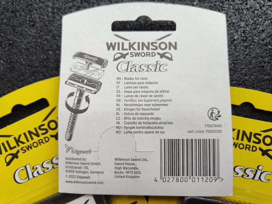 лезвия для бритья Wilkinson Sword.оригинал