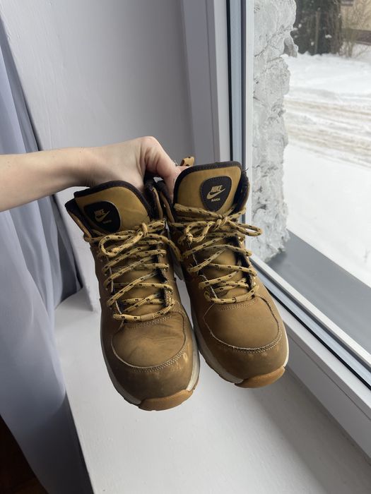 Buty Nike manoa leather brązowe