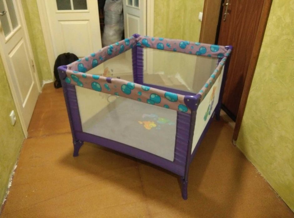 Складной манеж- кровать
