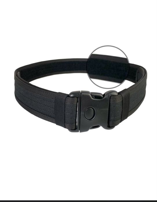 Тактичний ремінь ТРМ 5 ЛЮКС Black