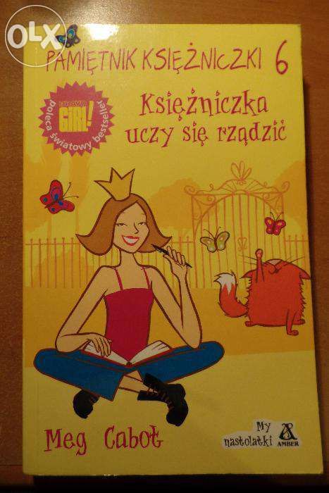 " Pamiętnik księżniczki" Meg Cabot Książki dla nastolatki