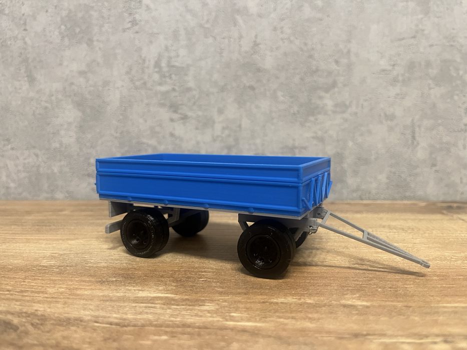 Model przyczepy w skali 1:43