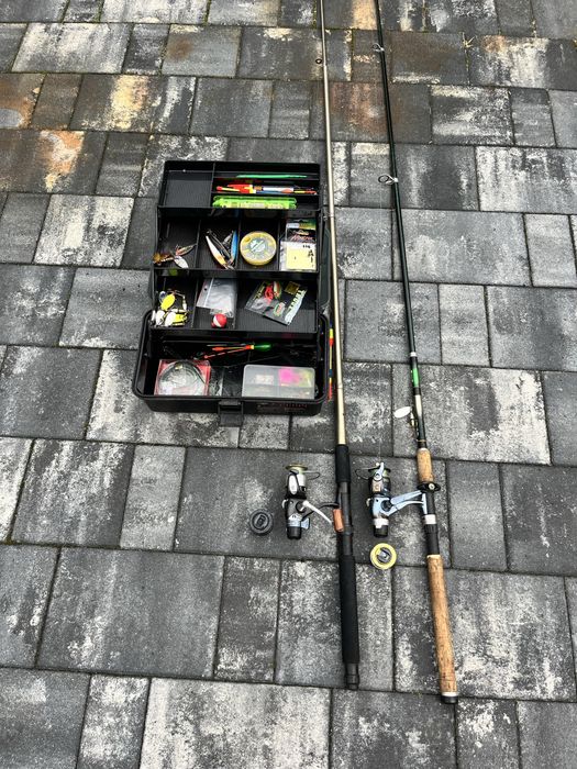 Wędki spinning, akcesoria