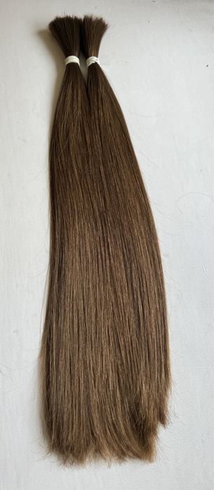 Włosy dziewicze polskie 45+cm 84 gr