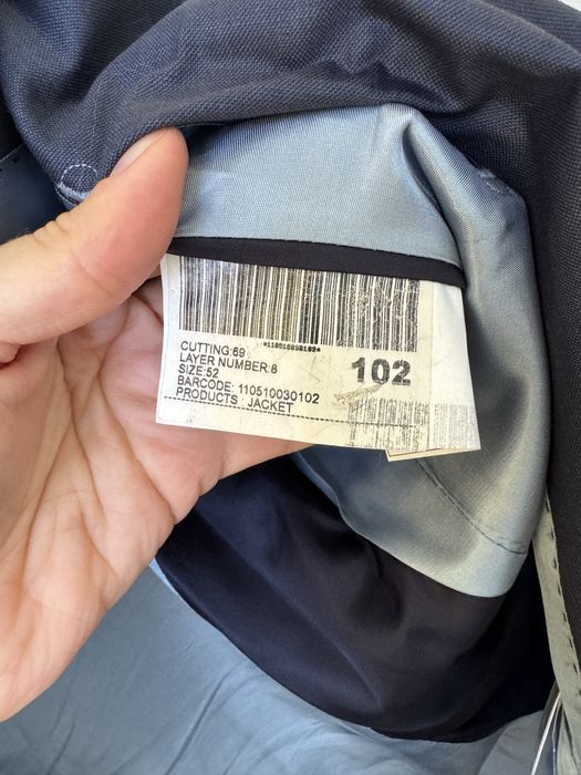 Чоловічий костюм синій