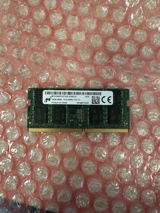 Pamiec Ram Micron 16GB 2Rx8 PC4-2666 SODIMM ECC