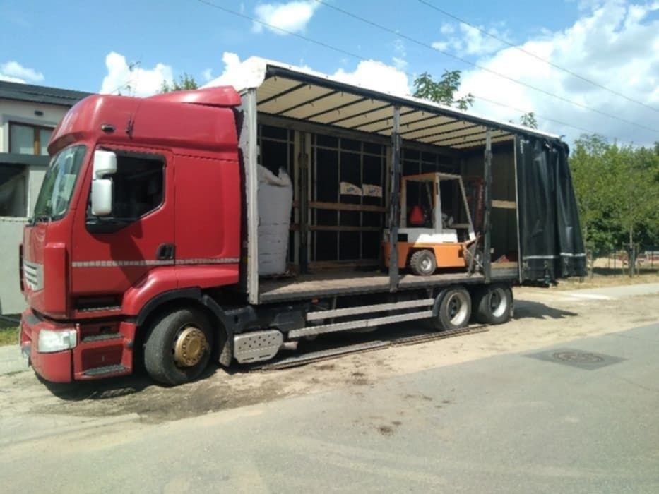 Wynajem wózka widłowego z operatorem