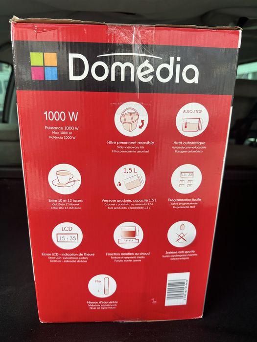 Cafeteira Programável Domédia (1000W)