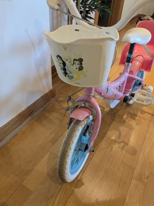 Bicicleta Infantil  Princesas Rosa