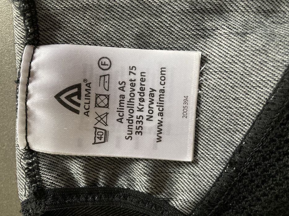 Aclima Top biustonosz sportowy wełna merino, r. S