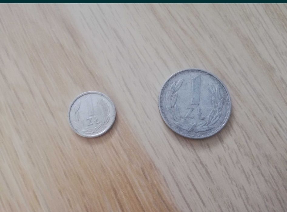 Moneta PRL 1 zł rok 1977, 1989 gratis do zakupu
