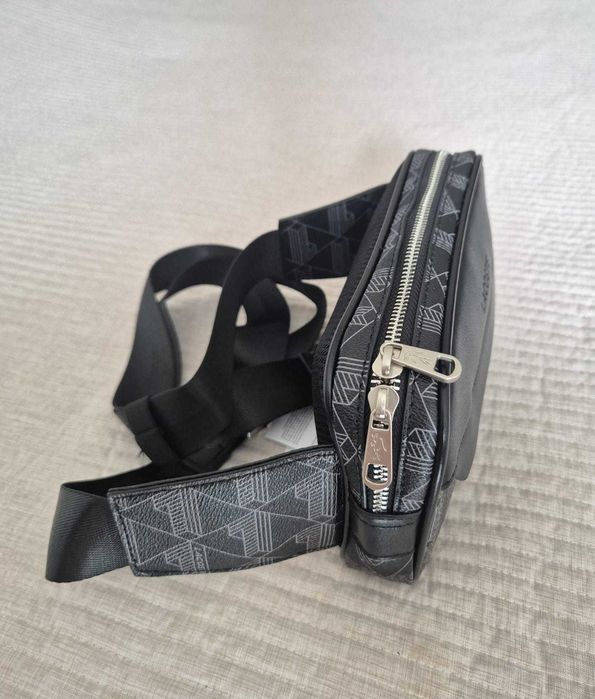 Bolsa de Cintura LACOSTE The Blend - Preta - nova