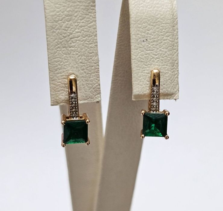 Золотые серьги 585 проба