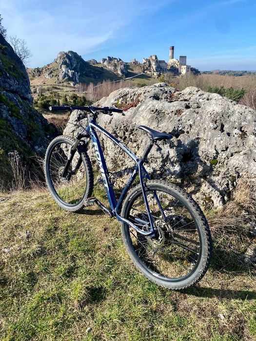 Rower MTB Romet Mustang M4 rama 21 cali koło 29 " niebieski
