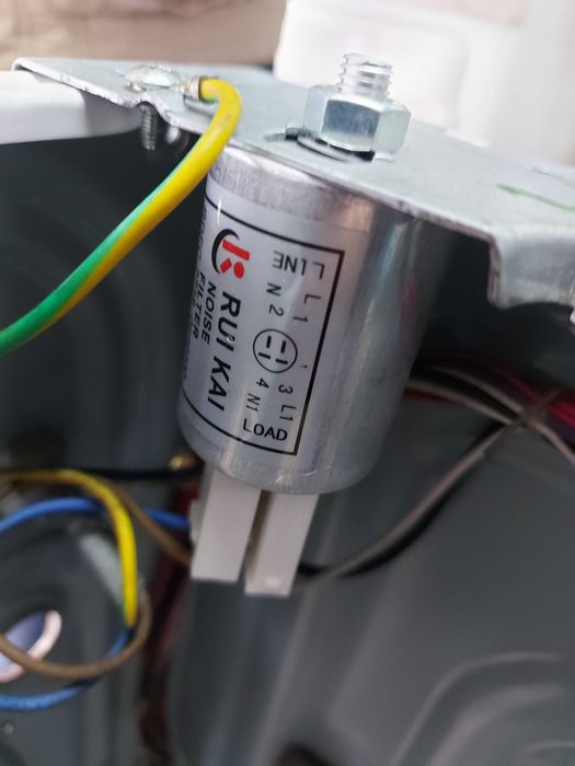 Condensador de máquina de lavar roupa Sansung