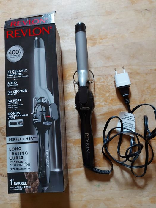 Плойка круглая Revlon, керамическая.