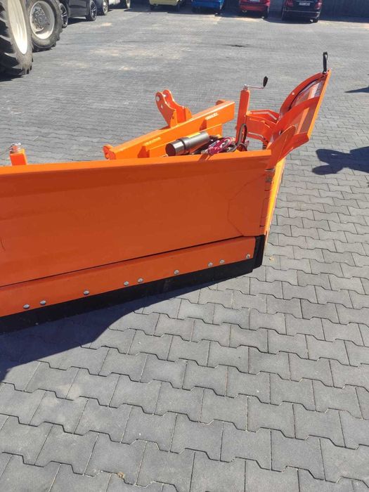 Nowy pług do śniegu VOLANT pług hydrauliczny strzałka TRANSPORT