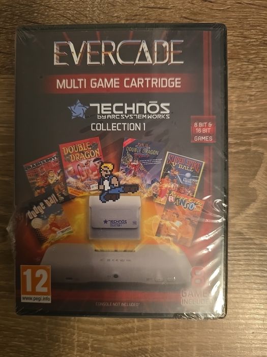 Nowy Kartridż Evercade technos legacy