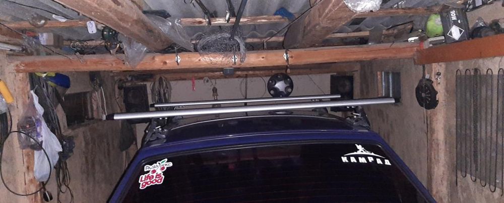 Алюминевые поперечины Аэро B 66 G 38 на Славута