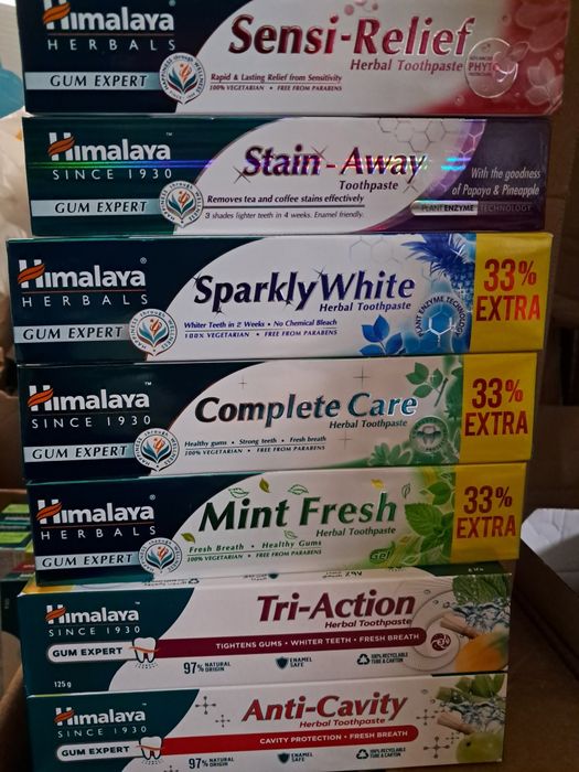 Himalaya зубна паста 75-125мл , лікувальна (відправка  від  20 шт)