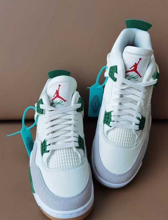 Jordan Air Jordan 4 Retro Green Thunder.38