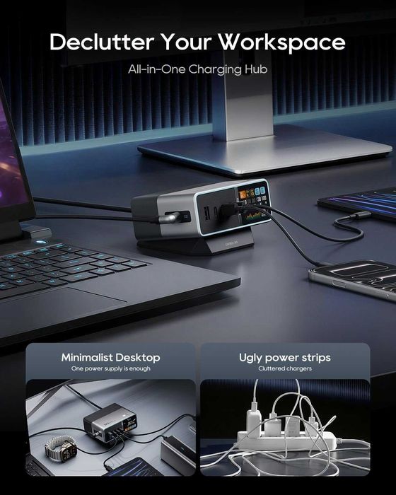 CUKTECH 30 Ultra TA3005U EU 300W зарядная станция для Xiaomi Redmi Poco