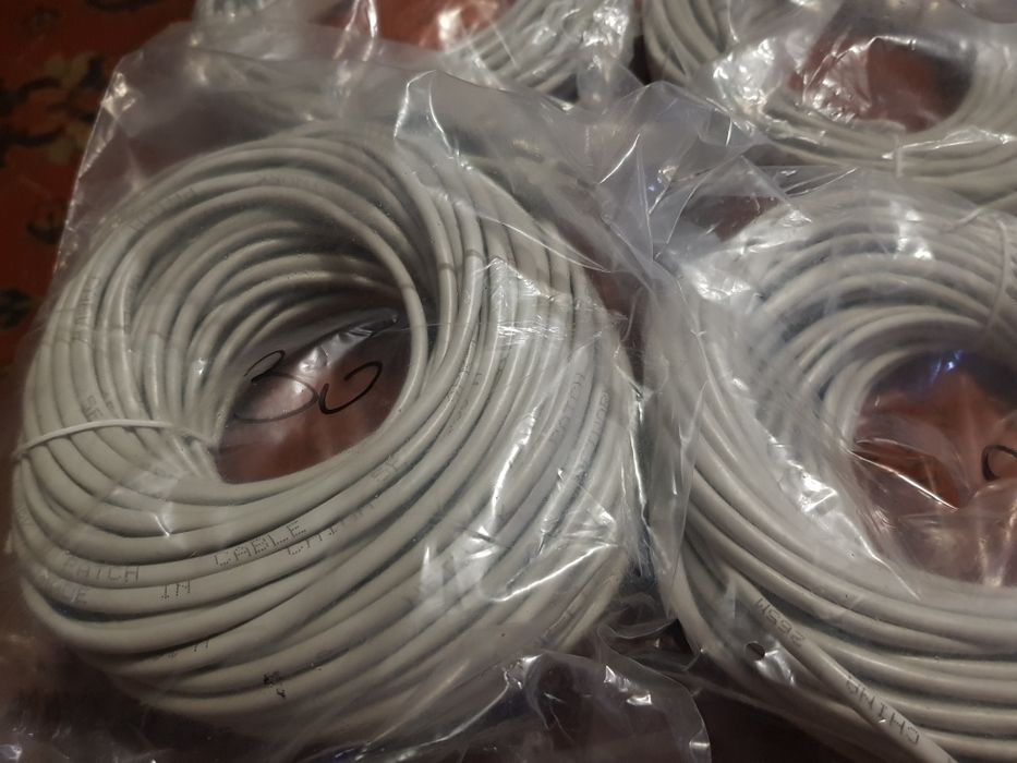 Мережевий кабель (патч-корд) LAN 15м 25м 30м
Мережевий кабель (патч-ко