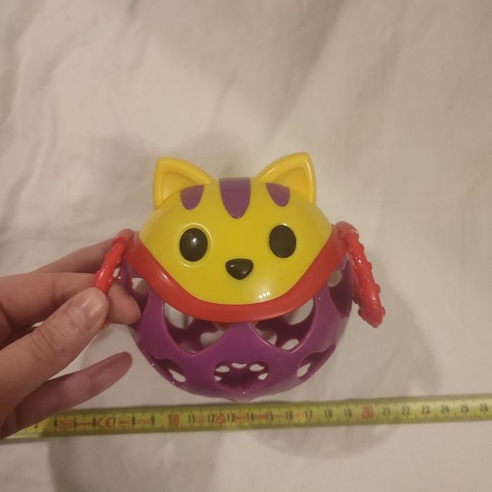 Grzechotka kotek cartoonrattle