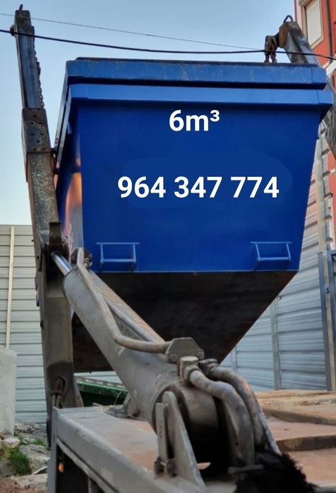 ENTULHO e RESÍDUOS de OBRAS recolhemos tudo em contentores e carrinhas