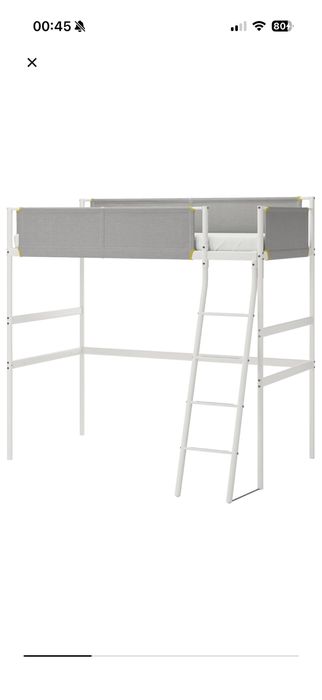 Łóżko piętrowe ikea